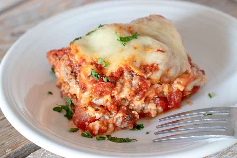 Keto Lasagna Noodles Recipe