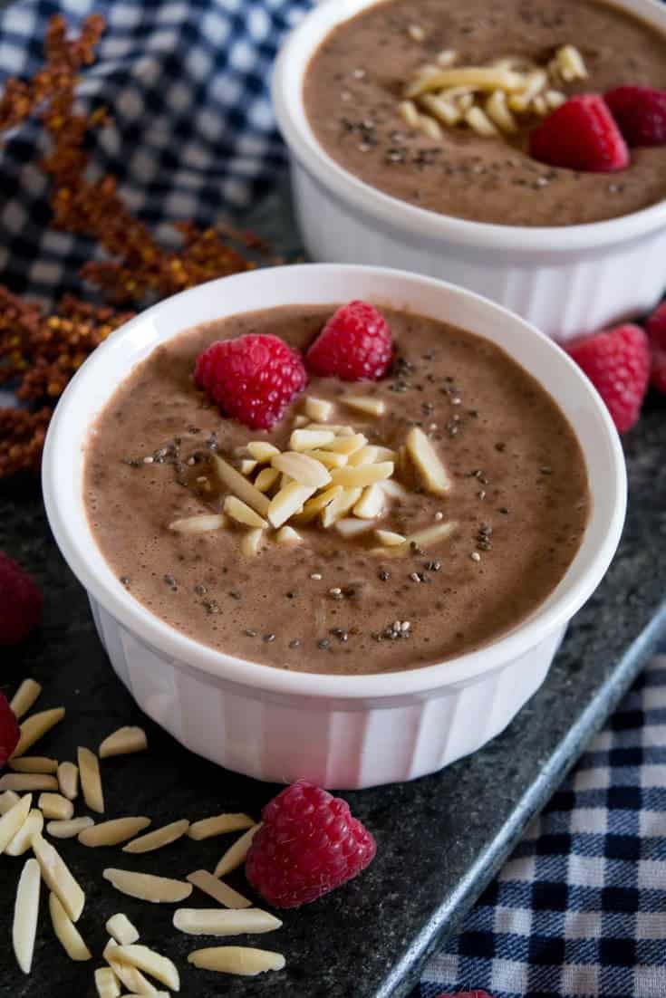 If you are looking for a sweet treat without the loaded carbs, you are going to love this keto chocolate pudding with chia seeds!