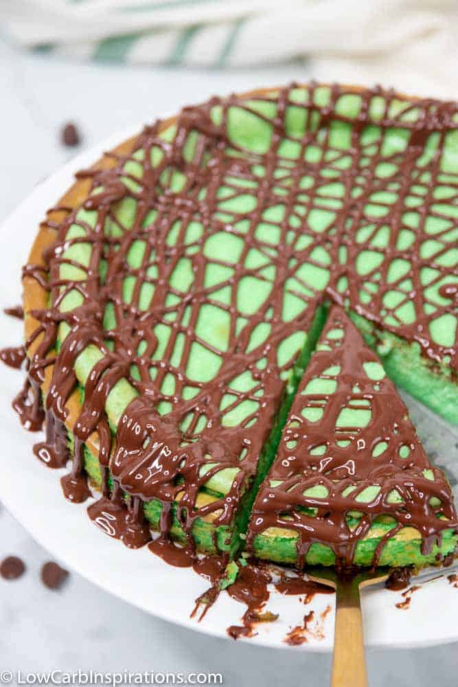 Keto Grasshopper Cheesecake Recipe