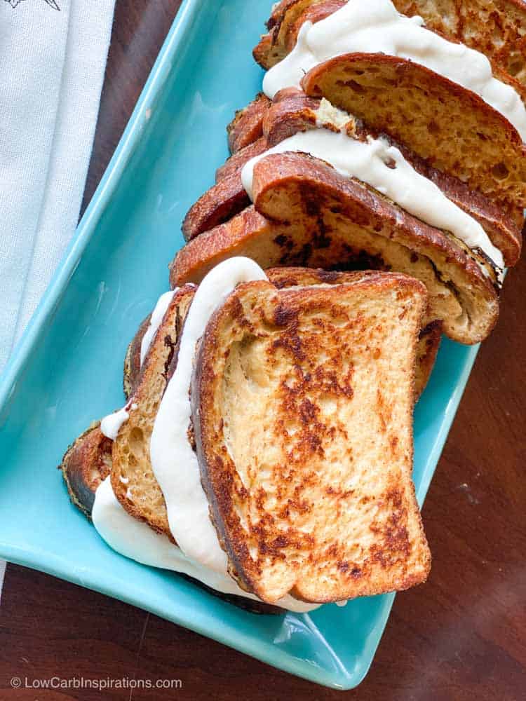 Low Carb Stuffed French Toast Recipe